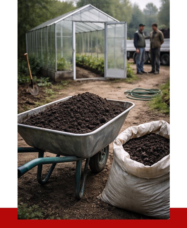 Чернозем для теплицы в Краснодаре с доставкой от 1548 р. | ПРОНЕРУДКсд