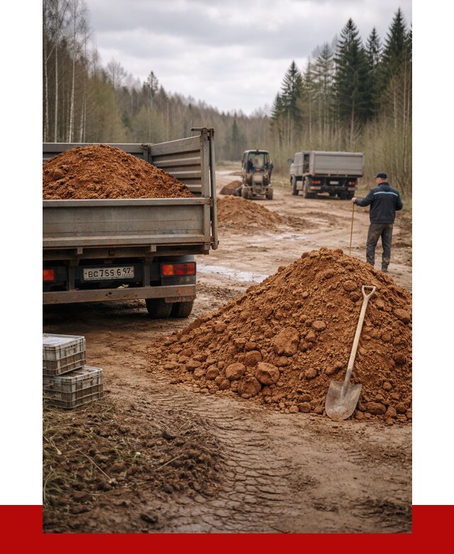 Глина и суглинки в Краснодаре от 4644 р. за куб | ПРОНЕРУДКсд