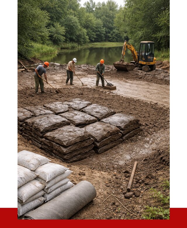 Купить глину для пруда в Краснодаре от 4644 р. с доставкой | ПРОНЕРУДКсд