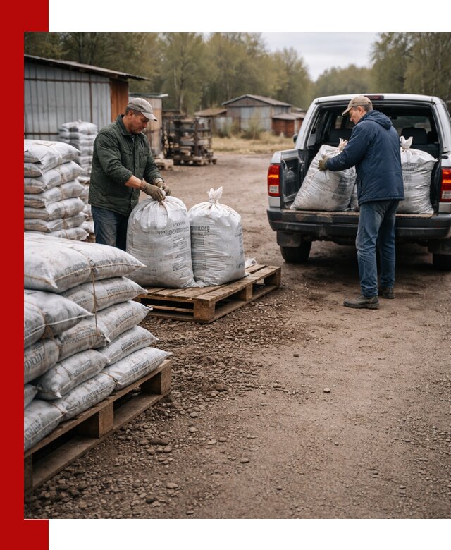 Купить конский навоз в мешках с доставкой в Краснодаре