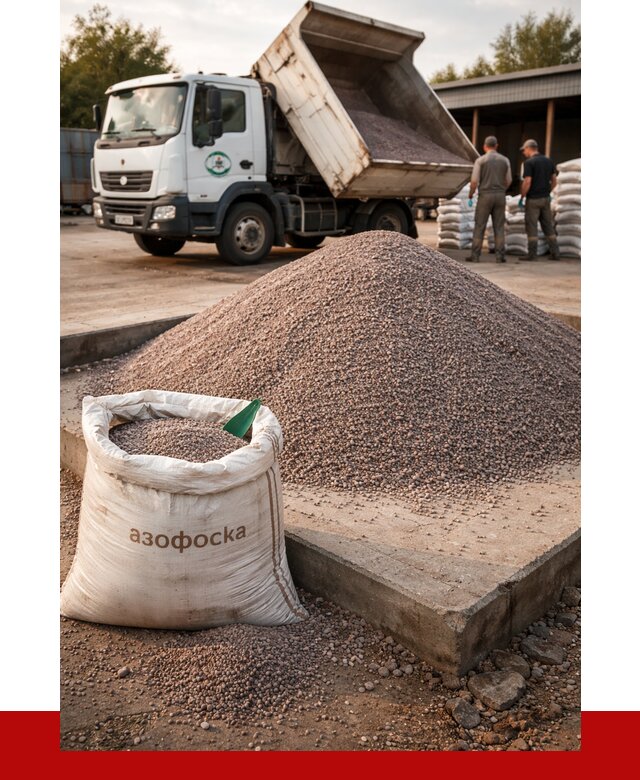 Купить азофоска в Краснодаре с доставкой от 1238 р. за куб | ПРОНЕРУДКсд