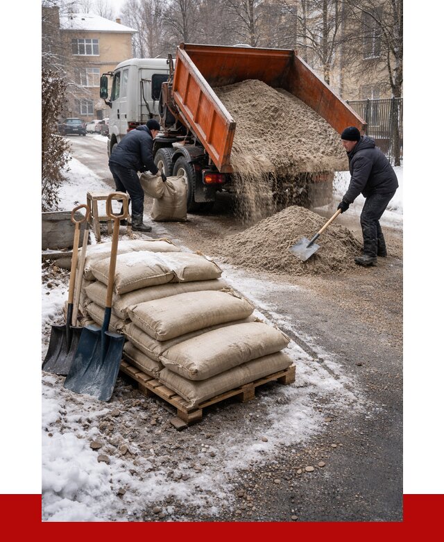 Противогололедные материалы оптом в Краснодаре от 4334 р. | ПРОНЕРУДКсд