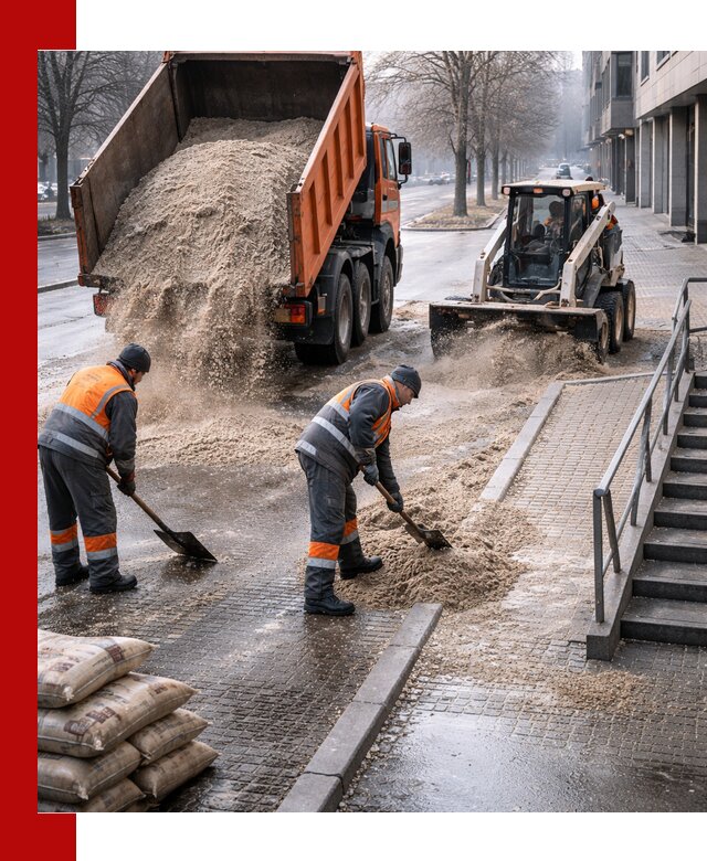 Поставка противогололедных материалов в Краснодаре