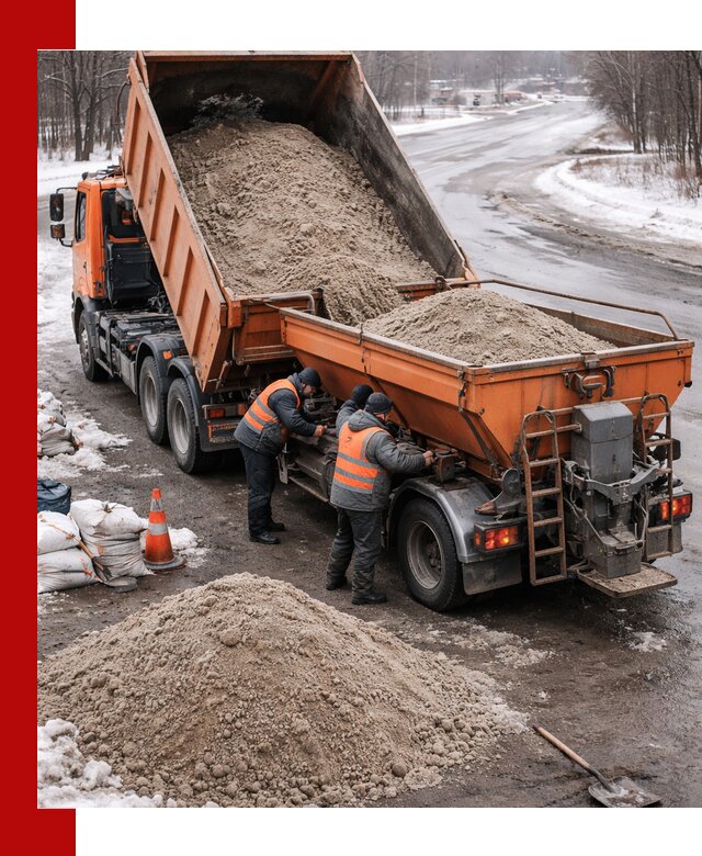 Поставка и вывоз пескосоля в Краснодаре оптом и в розницу