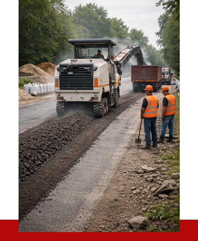 Фрезерованный асфальт в Краснодаре от 2270 р./куб. | ПРОНЕРУДКсд