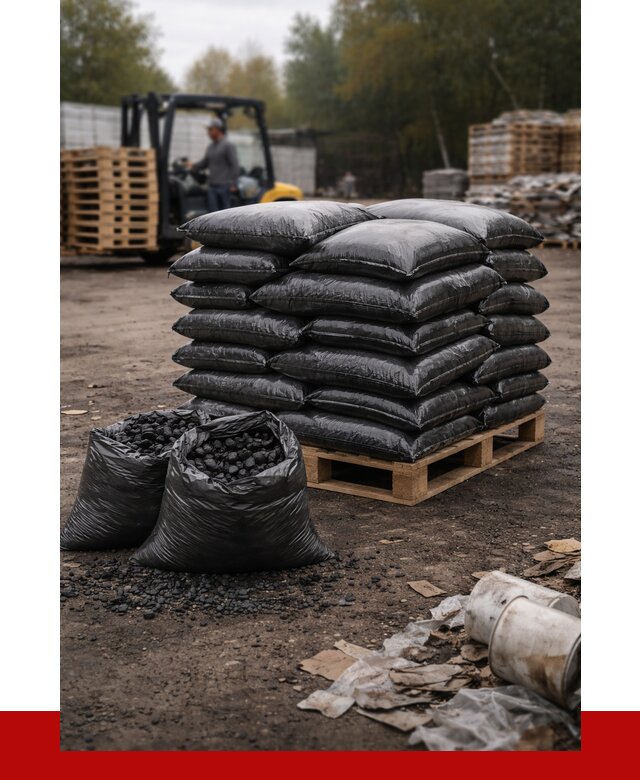 Купить уголь в мешках с доставкой в Краснодаре от 7739 р. | ПРОНЕРУДКсд