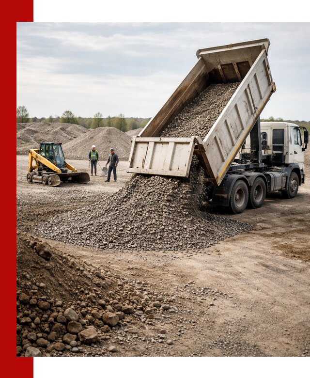 Доставка самосвалом 25 м³ в Краснодаре быстро и надежно