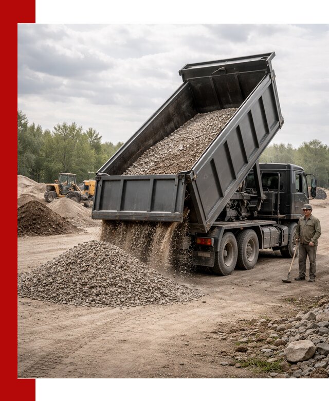 Доставка самосвалом 30 м3 по выгодным ценам в Краснодаре