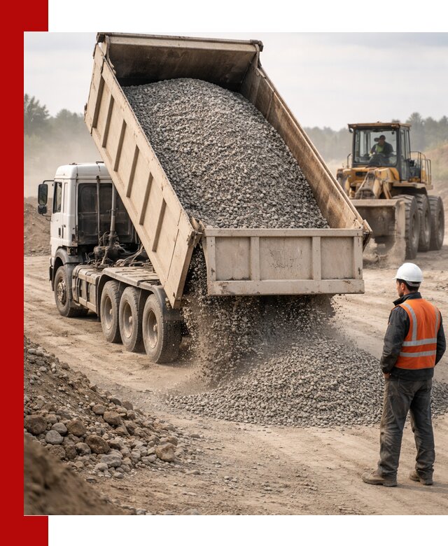 Доставка самосвалом 40 кубов цемента и сыпучих в Краснодаре