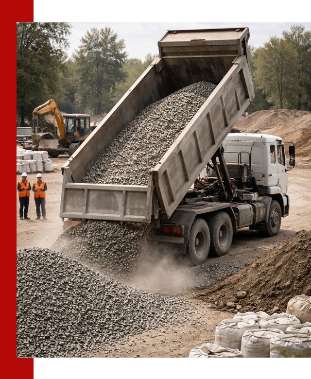 Аренда самосвала в Краснодаре для доставки сыпучих и нерудных материалов