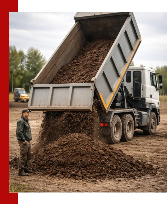 Аренда самосвала с водителем в Краснодаре для сыпучих грузов и навоза