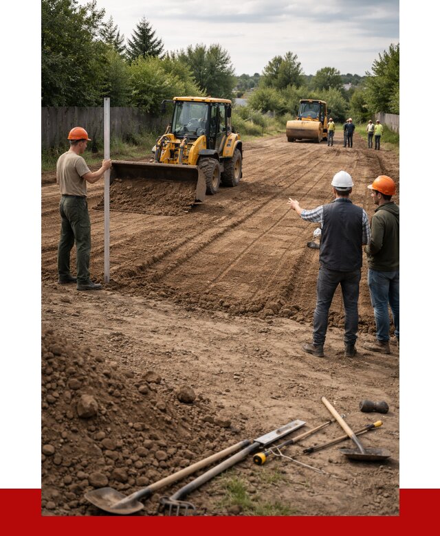 Планировка участка грунтом в Краснодаре от 4644 р ПРОНЕРУДКсд